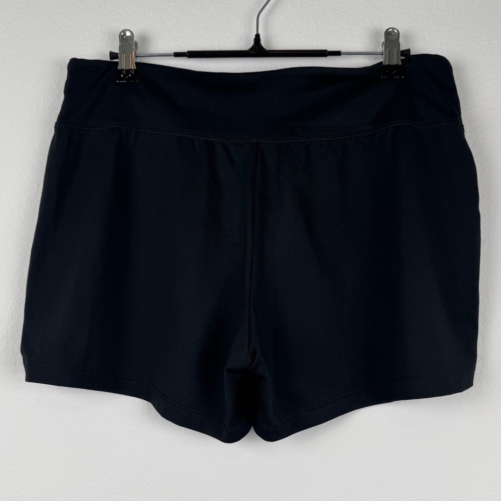 Nike Dri-FIT Shorts Women Large Black Excellent Athleisure Running Training